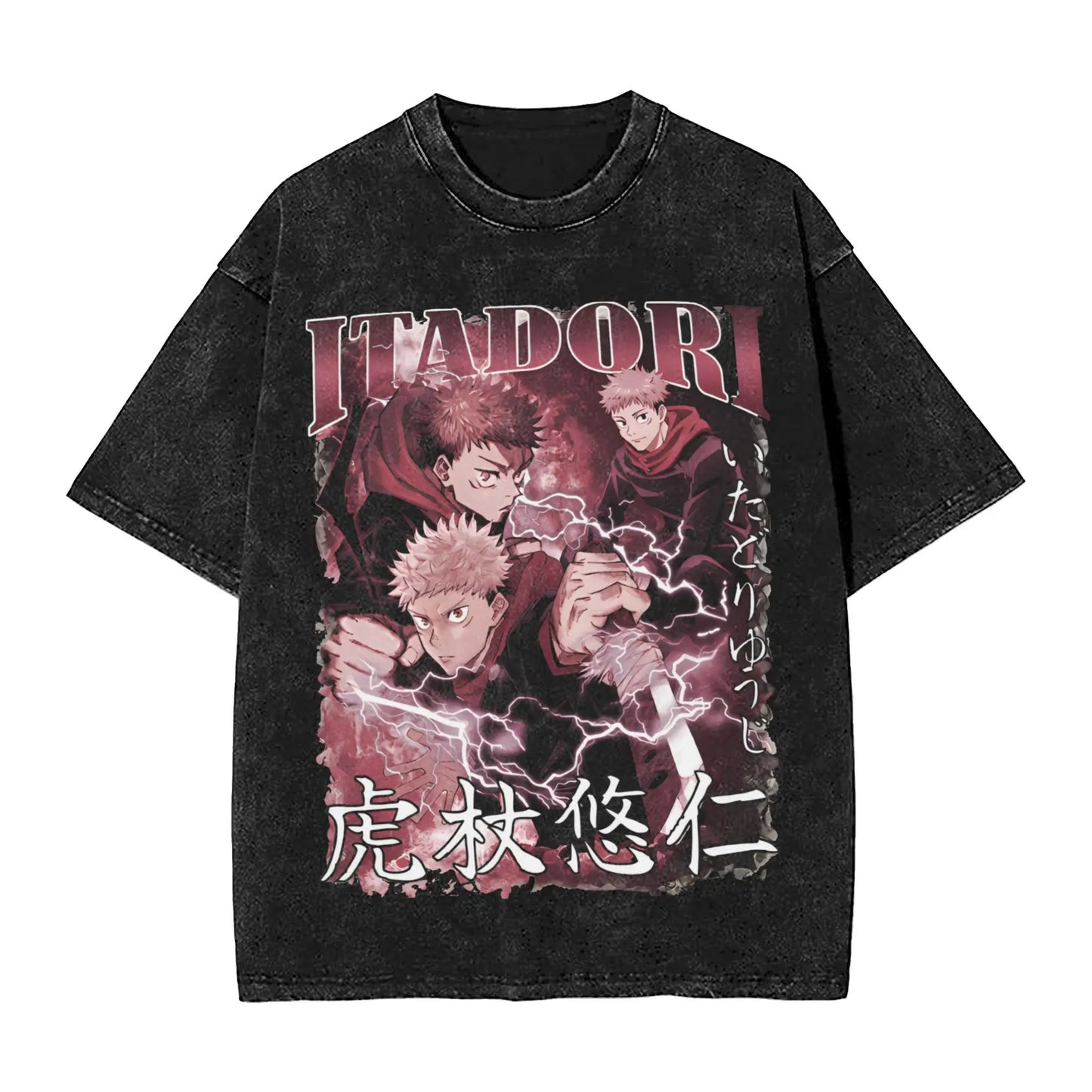 Anime Print Girl Dinner T-shirt