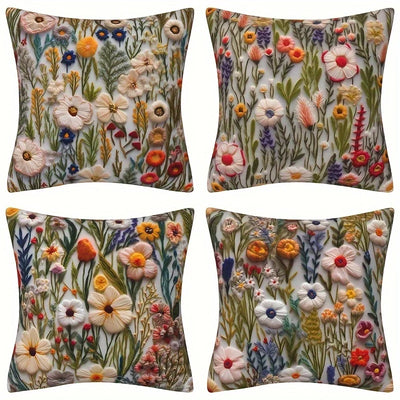 Flower Secret Realm Flower Pillowcase