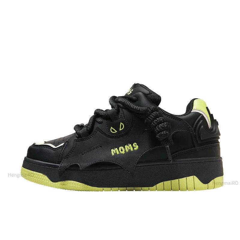 Retro Punk Designer School Sneakers