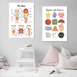 Alphabet Educational Wall Art