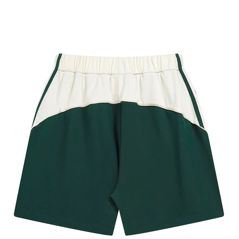 Varsity Patchwork Baggy Short