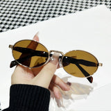 Retro Oval Women's Sunglasses