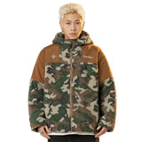 Luxury Camouflage Plush Hoodie