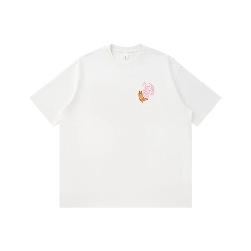 White Oversized 3D Puff T-Shirt