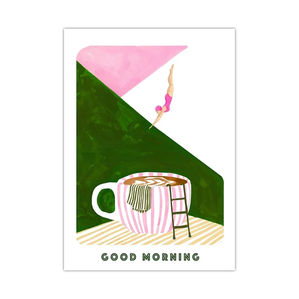 Retro Coffee Poster