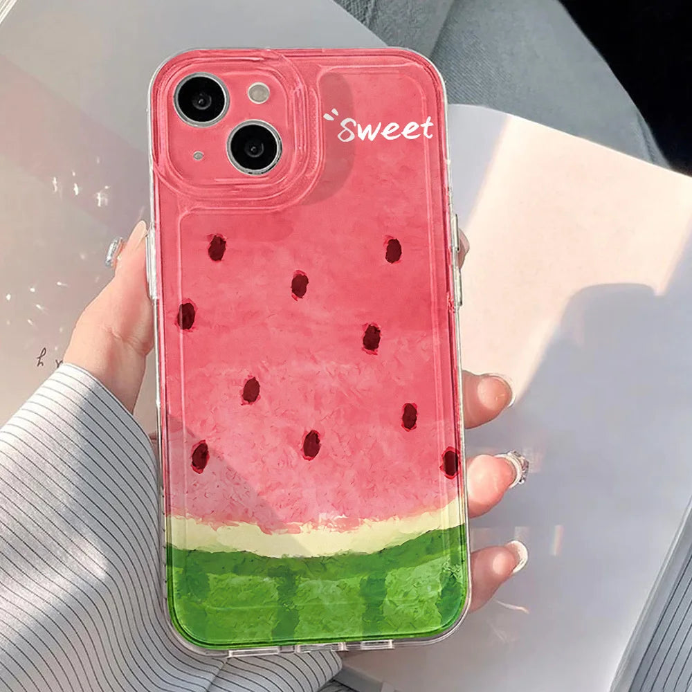 Summer Watermelon Shockproof For iPhone  Cases