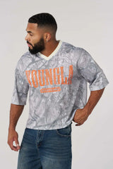 Modern Oversized Mesh T-Shirt