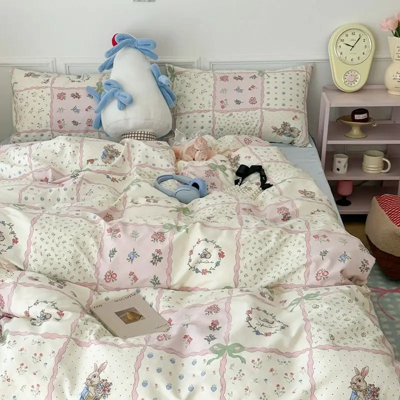Juego de Ropa de Cama Floral Coquette