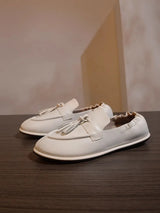 Leather Casual Pumps Spring Shoes