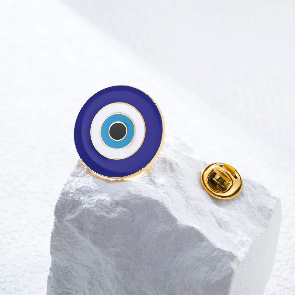 Lucky Blue Evil Eye Pin
