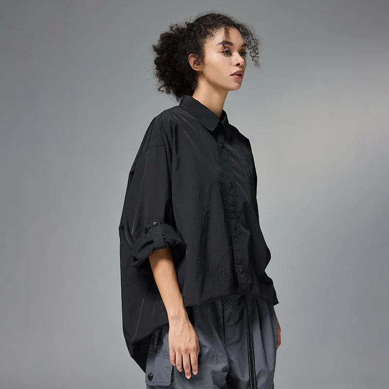 Solid Minimal Oversized Shirt