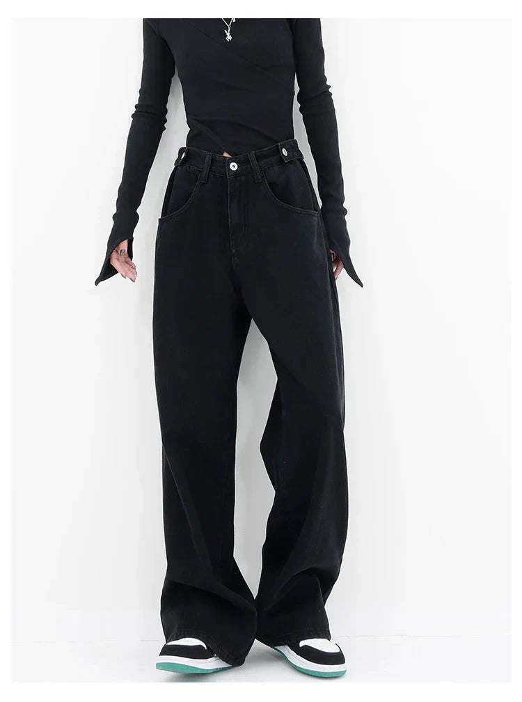 Vintage High Waist Wide Leg Jeans