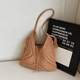 Crochet Women Summer Beach Tote Bags