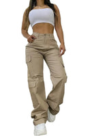 High Waist Cargo Pants