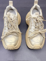 Chunky Platform Round Toe Pumps Sneakers
