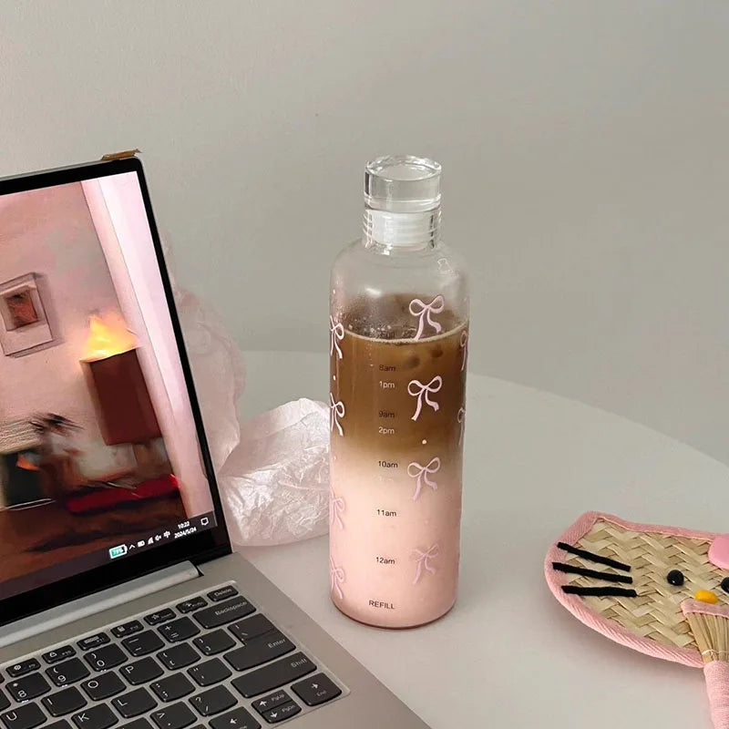 Girly Coquette Water Bottle