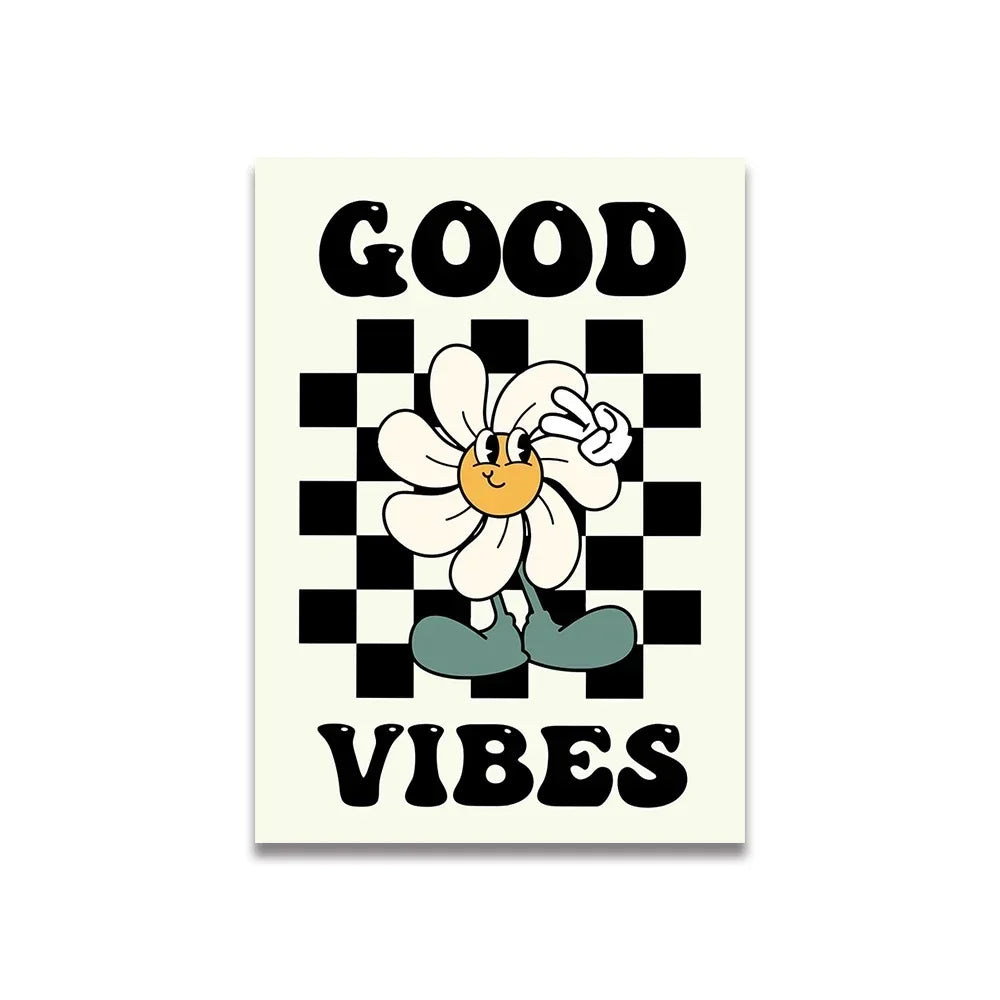 Vintage Pink Canvas Poster
