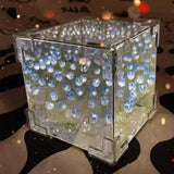 Creative Diy Tulip Flower Sea Cube Night Lamp