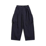Japanese Wide-leg Retro Cargo Pants