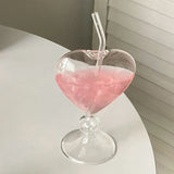French Morning Heart-Shaped Vintage Vase