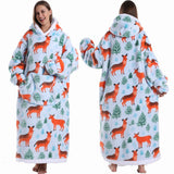 Cartoon Tragbare Homewear Pyjama-Decke