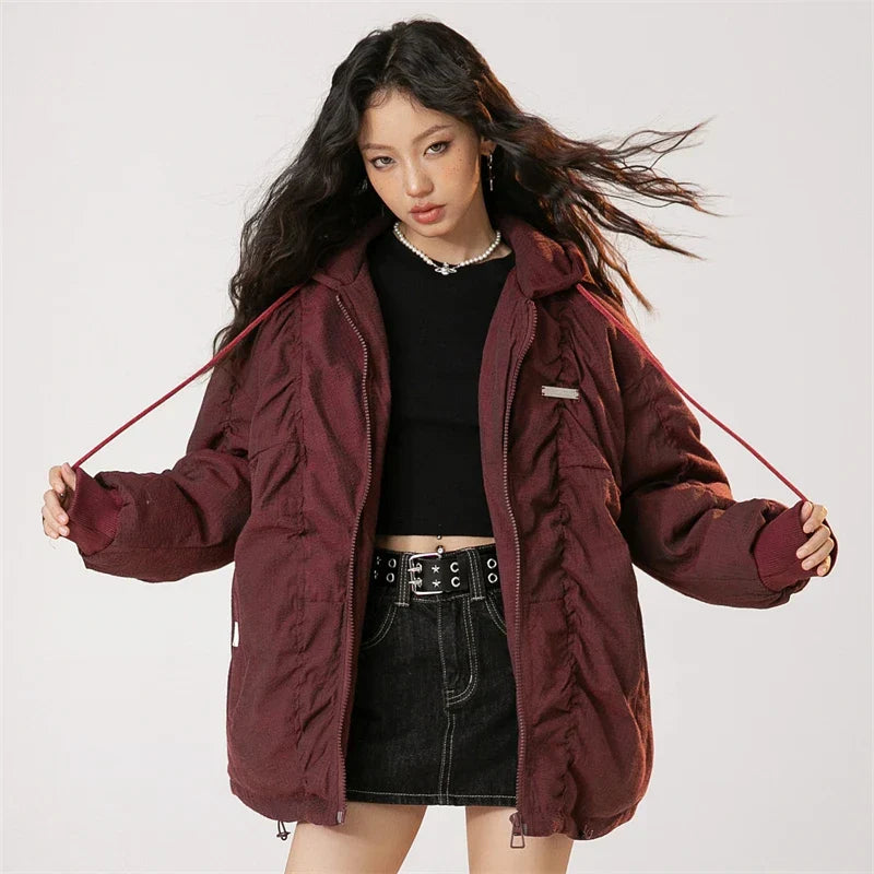 Hooded Warm Down Puffer Jacket