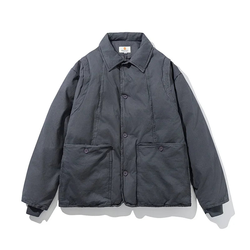 Koreanische Retro Vintage Steppjacke