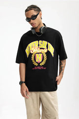 Amerikanisches Oversized bedrucktes T-Shirt