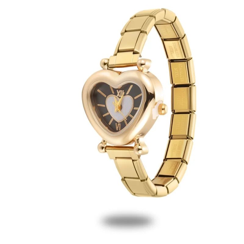 Italian Stainless Butterfly Watch