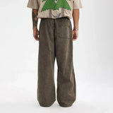 Heavy Washed Parachute Pants