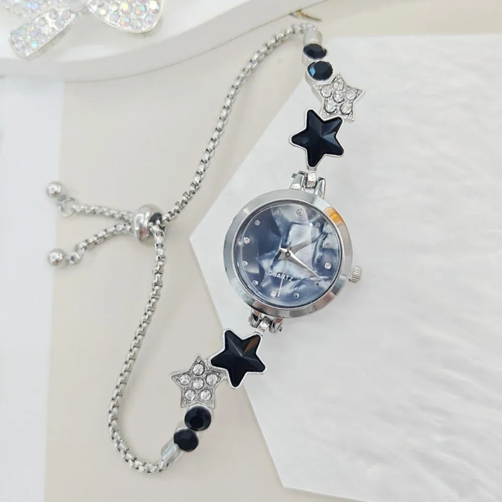Rhinestone Bracelet Watch