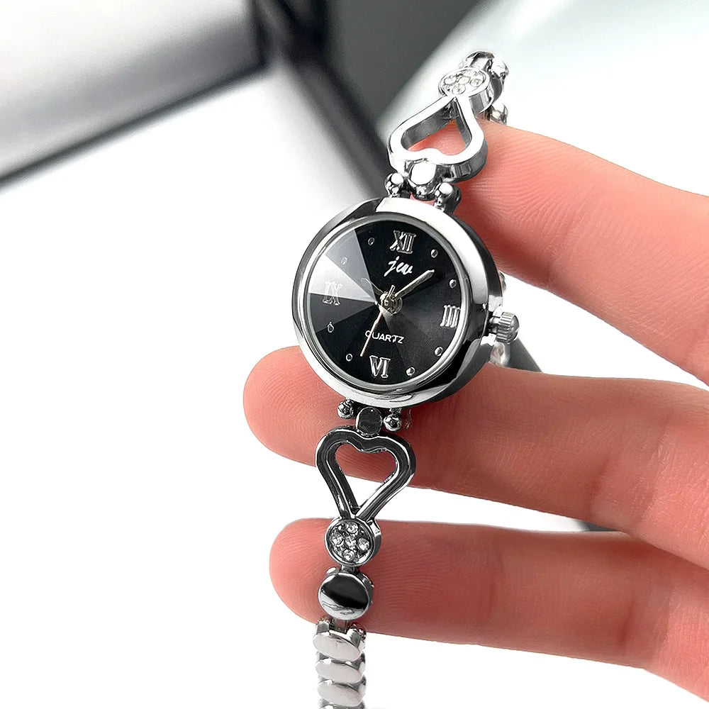 Women Exquisite Heart Bracelet Watch