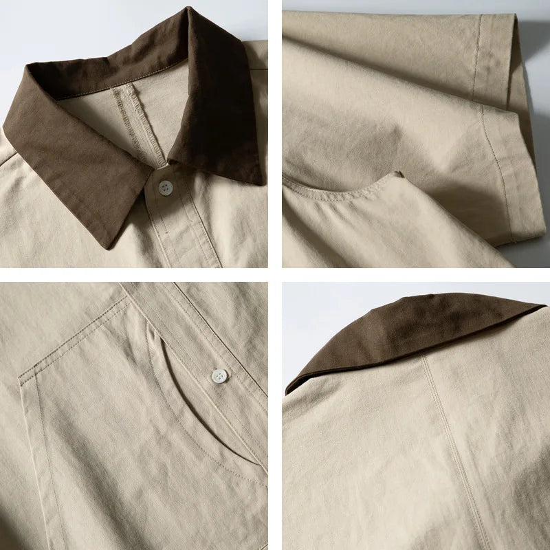 Vintage Pure Cotton Japanese Shirt