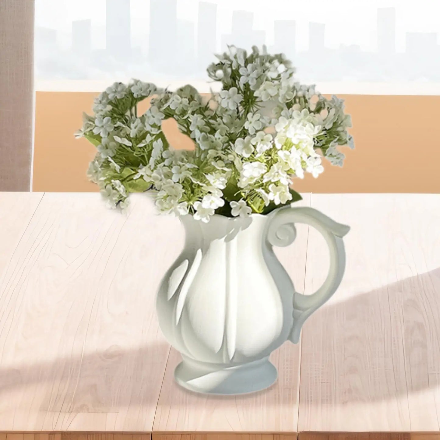 Flower Vintage Vase Art