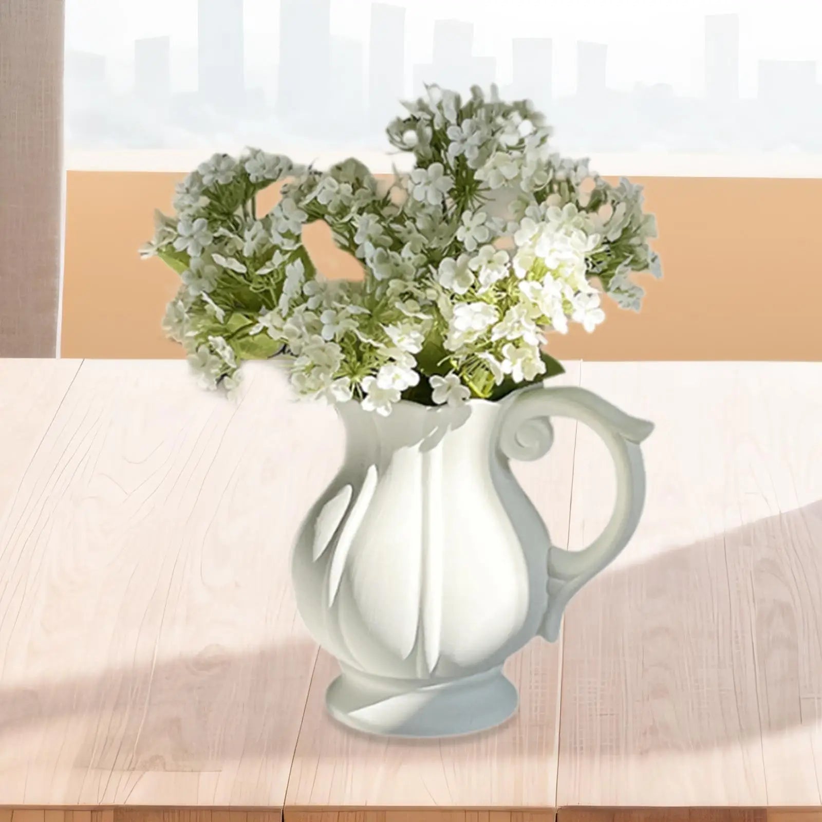 Flower Vintage Vase Art