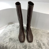 Lolita Zipper Thick Sole Zipper Boots