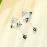 Silver Forest Green Accessory Set