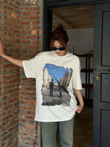 Vintage Pink Rock Band  T-Shirt