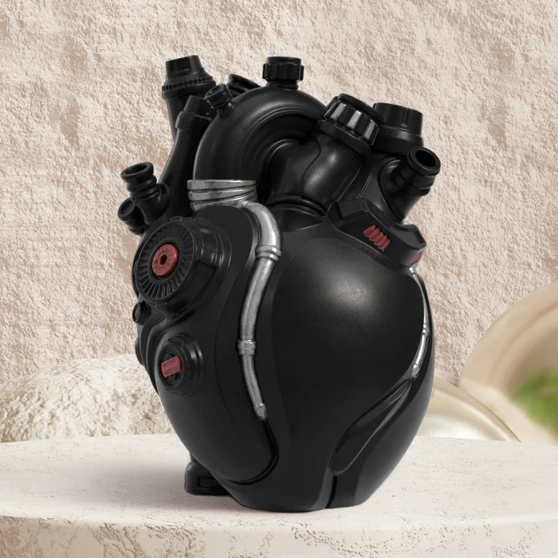 Mechanical Heart Cardiac Vintage Vase