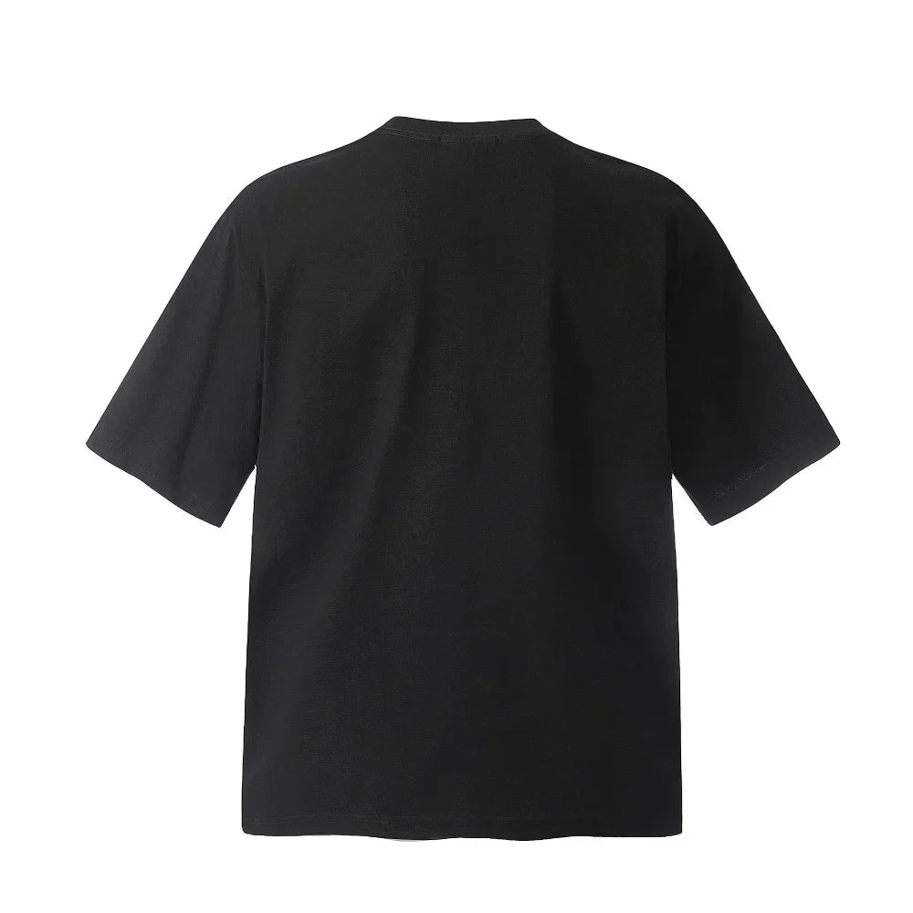 Vintage Letter Print Quoted T-Shirt