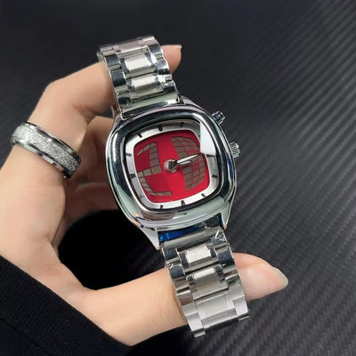 Men Casual Square Quartz Watch