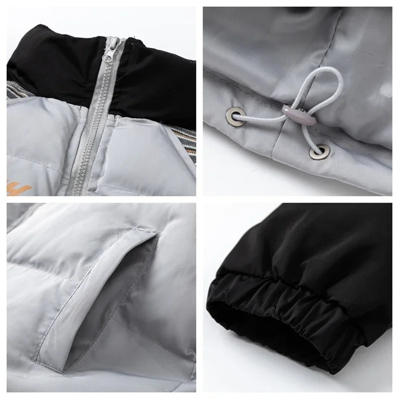 Hope Patchwork Winter Puffer Jacket