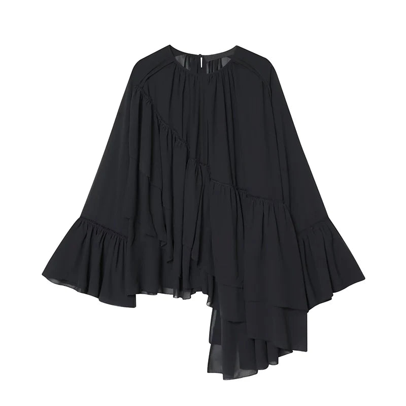 Versatile Loose Butterfly Chiffon Blouse