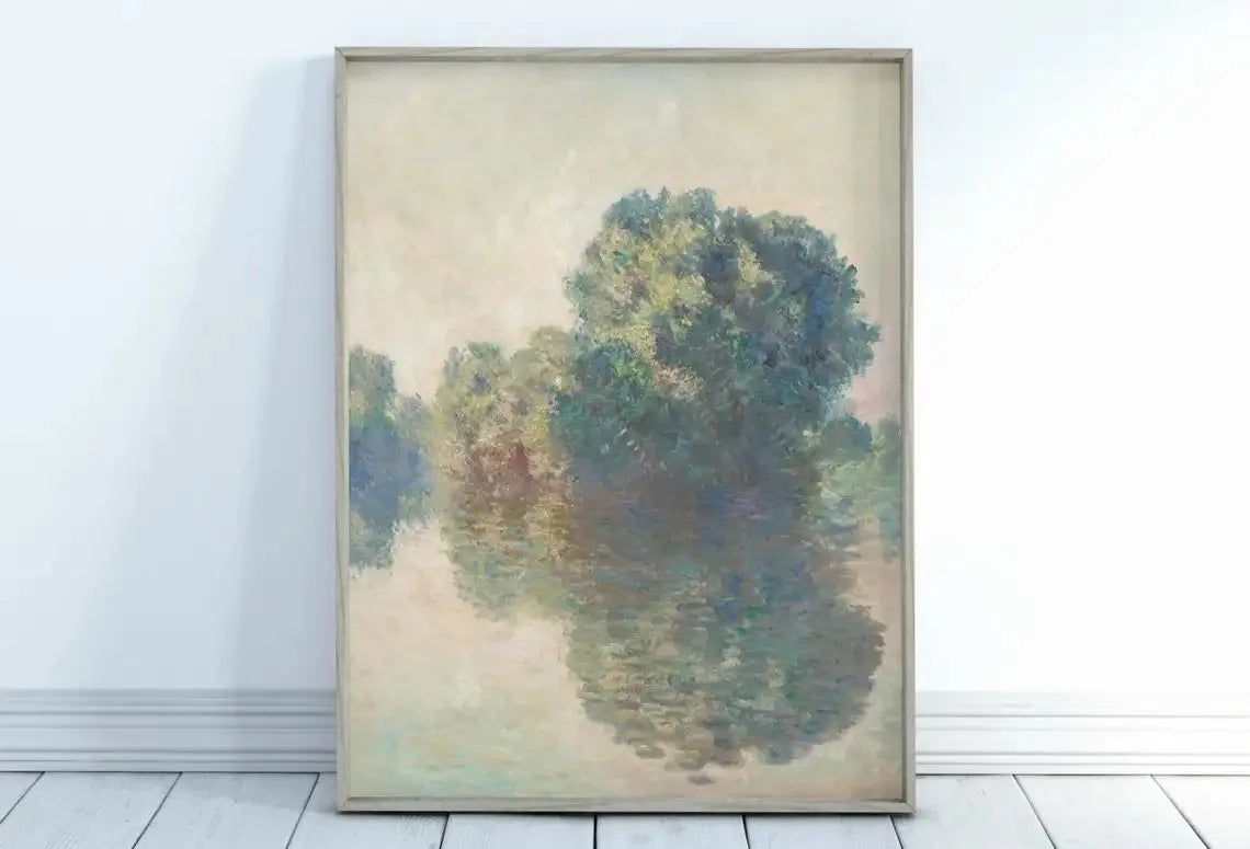 Monet Abstract Landscape Art