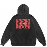 Human Peace Grafik-Kapuzenpullover