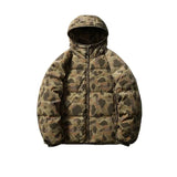 Camouflage Hooded Puffer Jacket