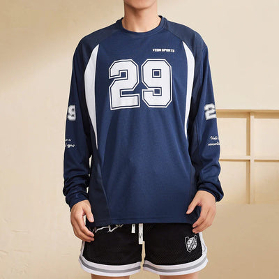 Vintage Sport Langarm-T-Shirt