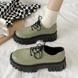 Corporate Girlie Black Leather Shoes