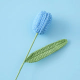 Vintage Tulips Crochet Flowers Handmade
