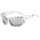 Y2K Twisted Irregular Sunglasses